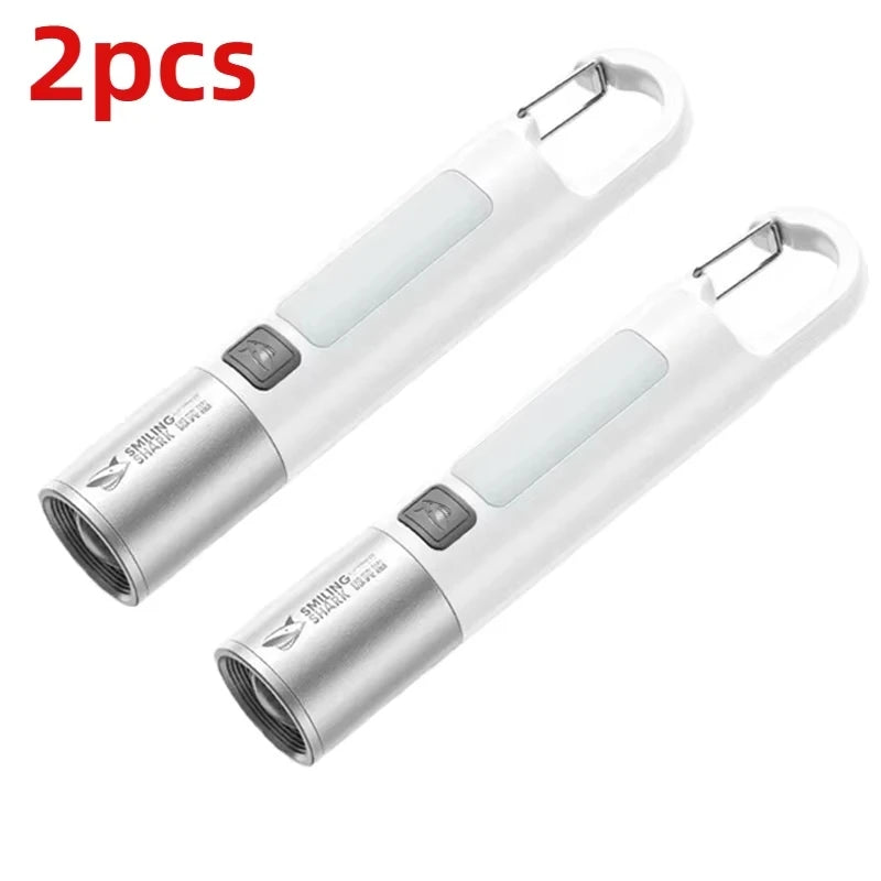Tactical flashlight detail