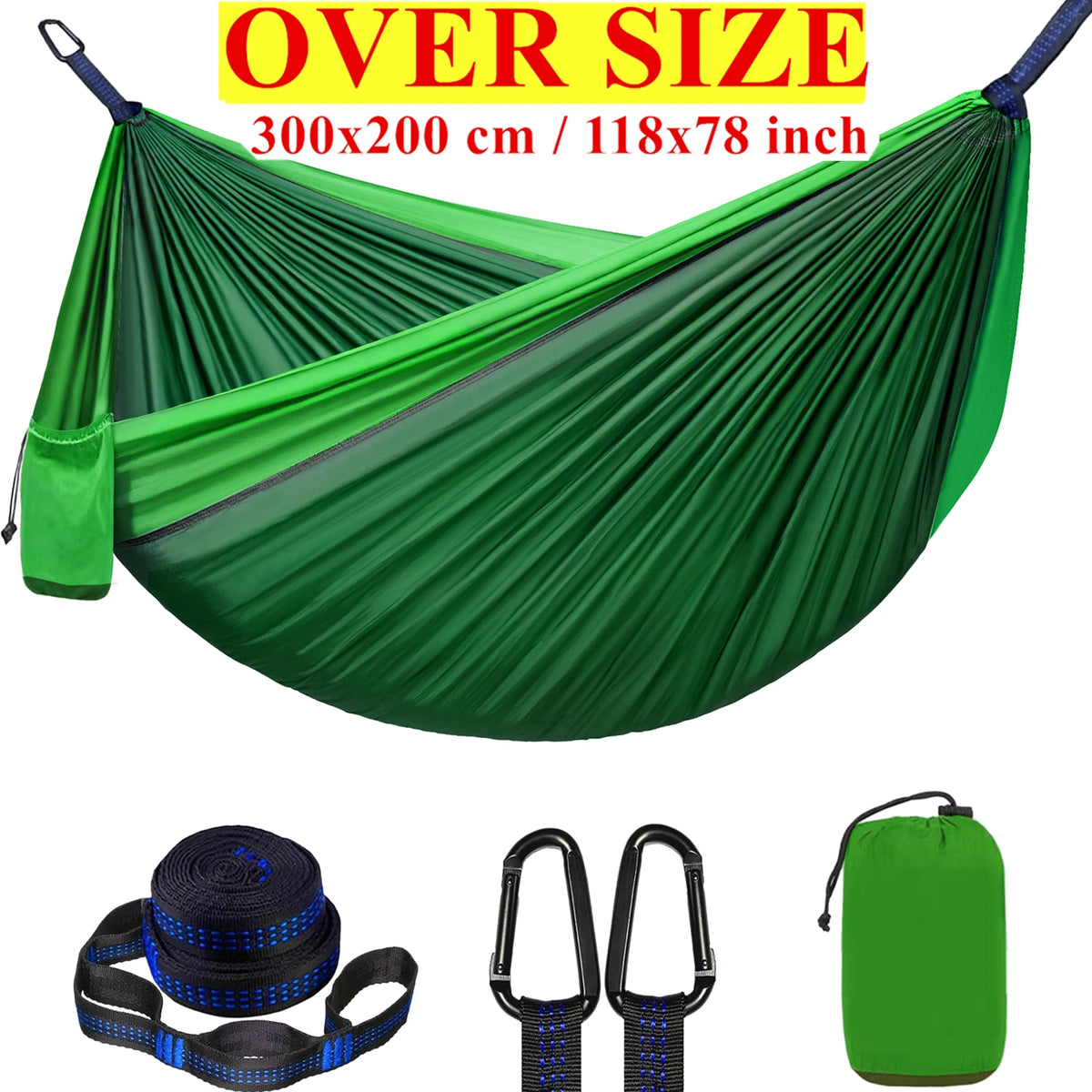 Camping hammock detail