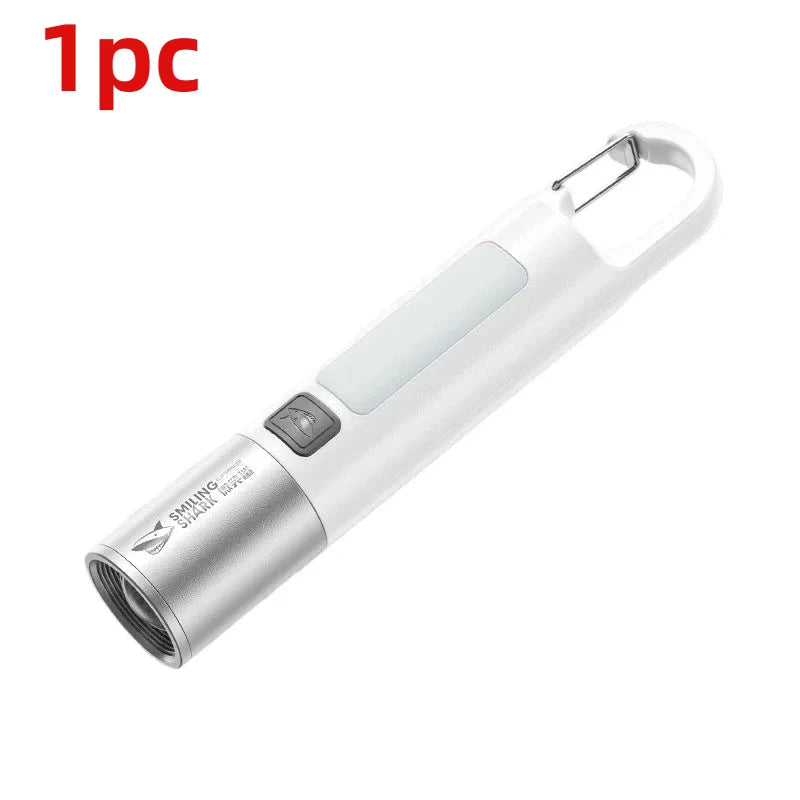 High-lumen tactical flashlight