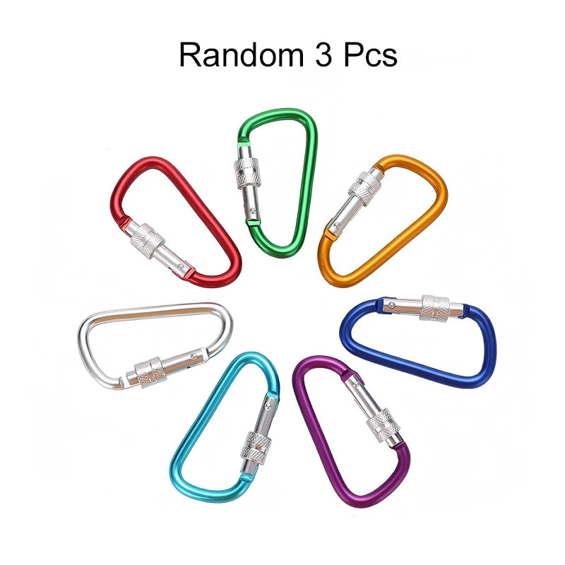Carabiner clips sizes