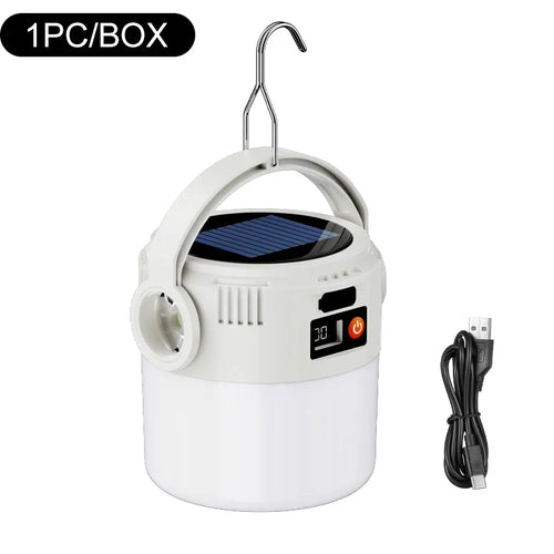 Rechargeable LED camping lantern