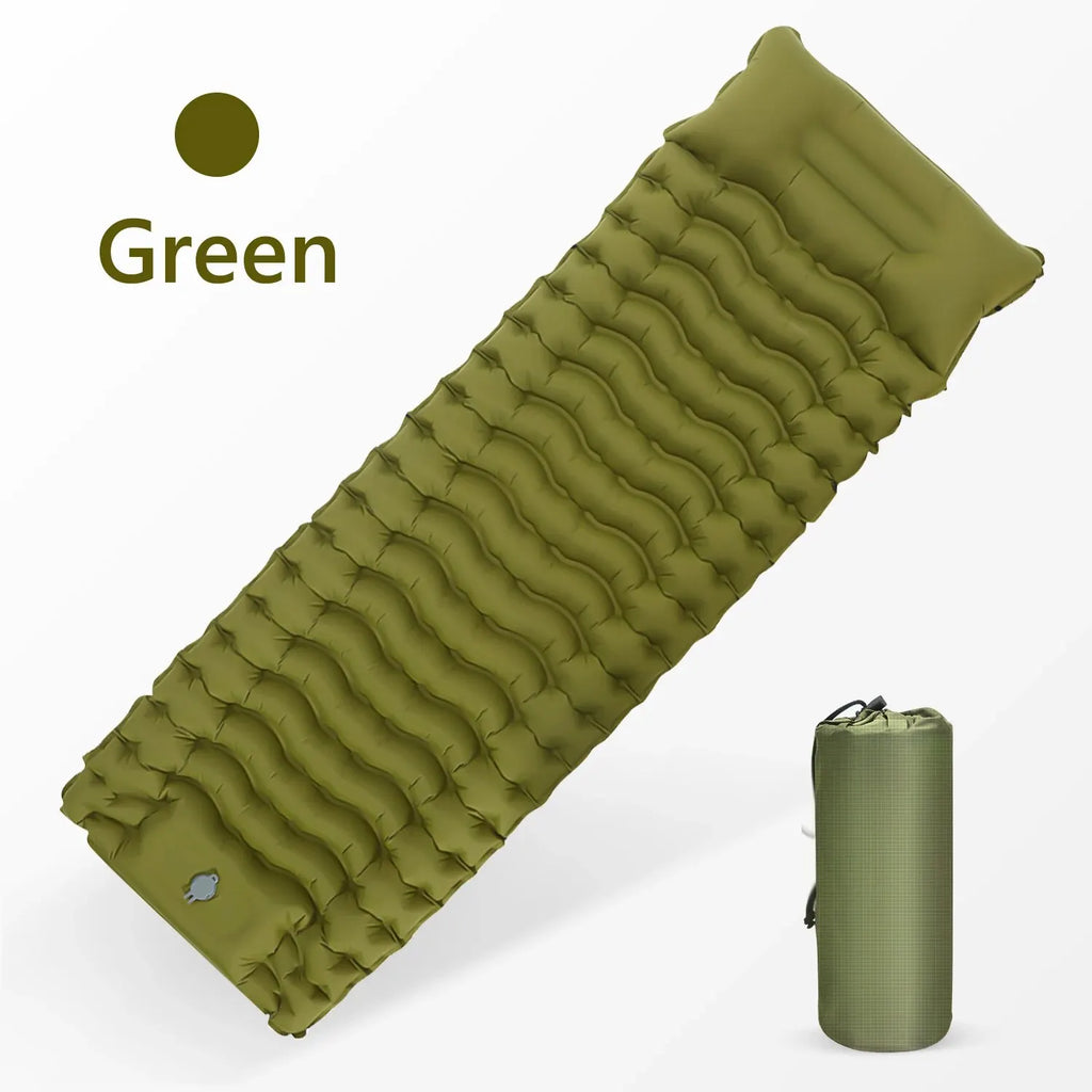 WESTTUNE inflatable sleeping pad - green