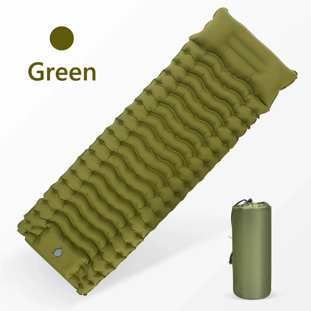 WESTTUNE inflatable sleeping pad - green